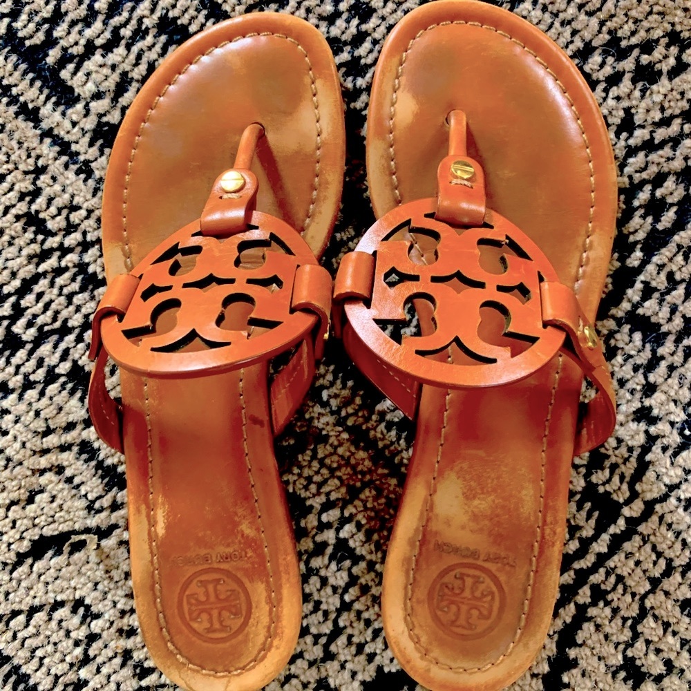 Tory Burch Miller Sandal Tan - 7.5
